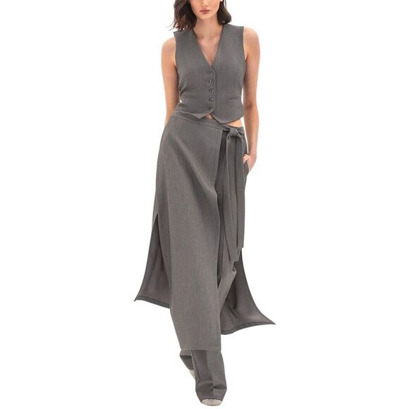Bgl Womens3Pc Vest Pant & Skirt Set